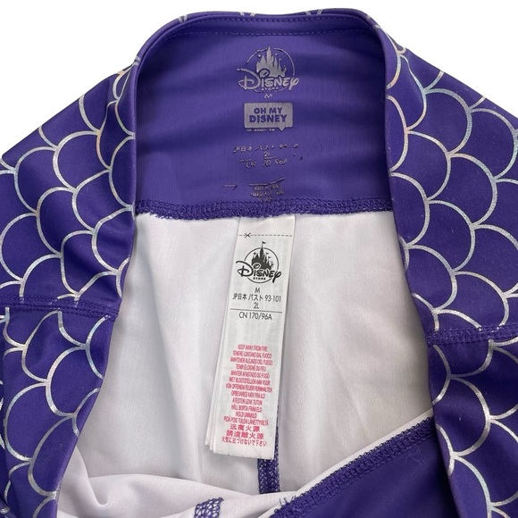 Disney Store Parks Oh My Disney Ariel Legging Little Mermaid Medium - Picture 9 of 13